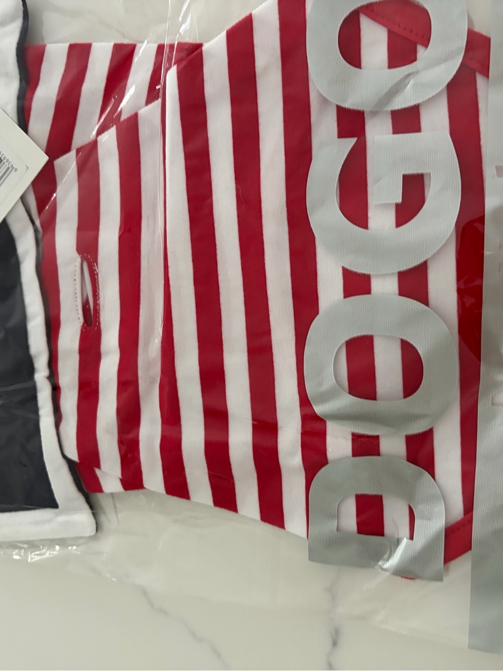 DOGO Pets Size M Red & White striped Sailor Boy/Girl Tank NY tee NWT - Picture 3 of 5